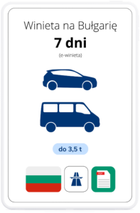 Bułgaria na 7 dni - samochód (e-winieta)