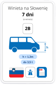 Słowenia na 7 dni - kat. 2B (e-winieta)